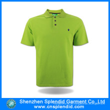 2017 Novo Design Diferentes Cores Moda Algodão Unisex Camisa Polo